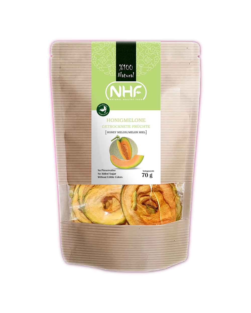 Torkade honungsmelon 70g