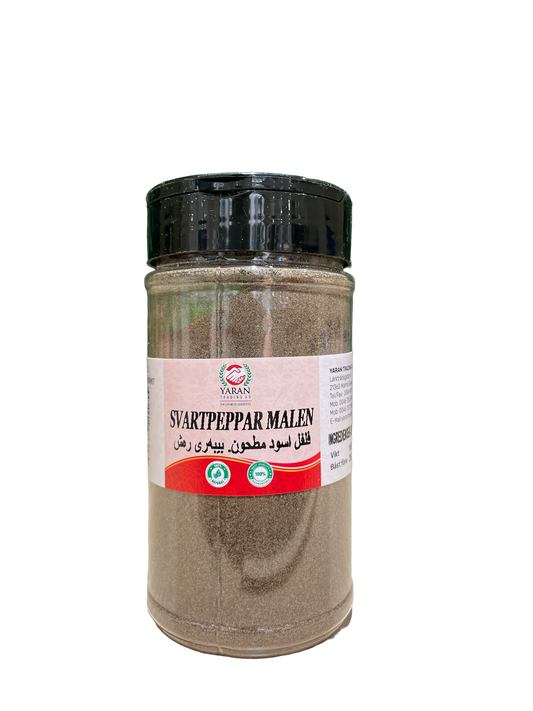 Svartpeppar Malen 180g